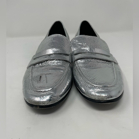 Kate Spade New York METALLIC SILVER Women's Genevieve Loafers, US 7.5 - Picture 8 of 14